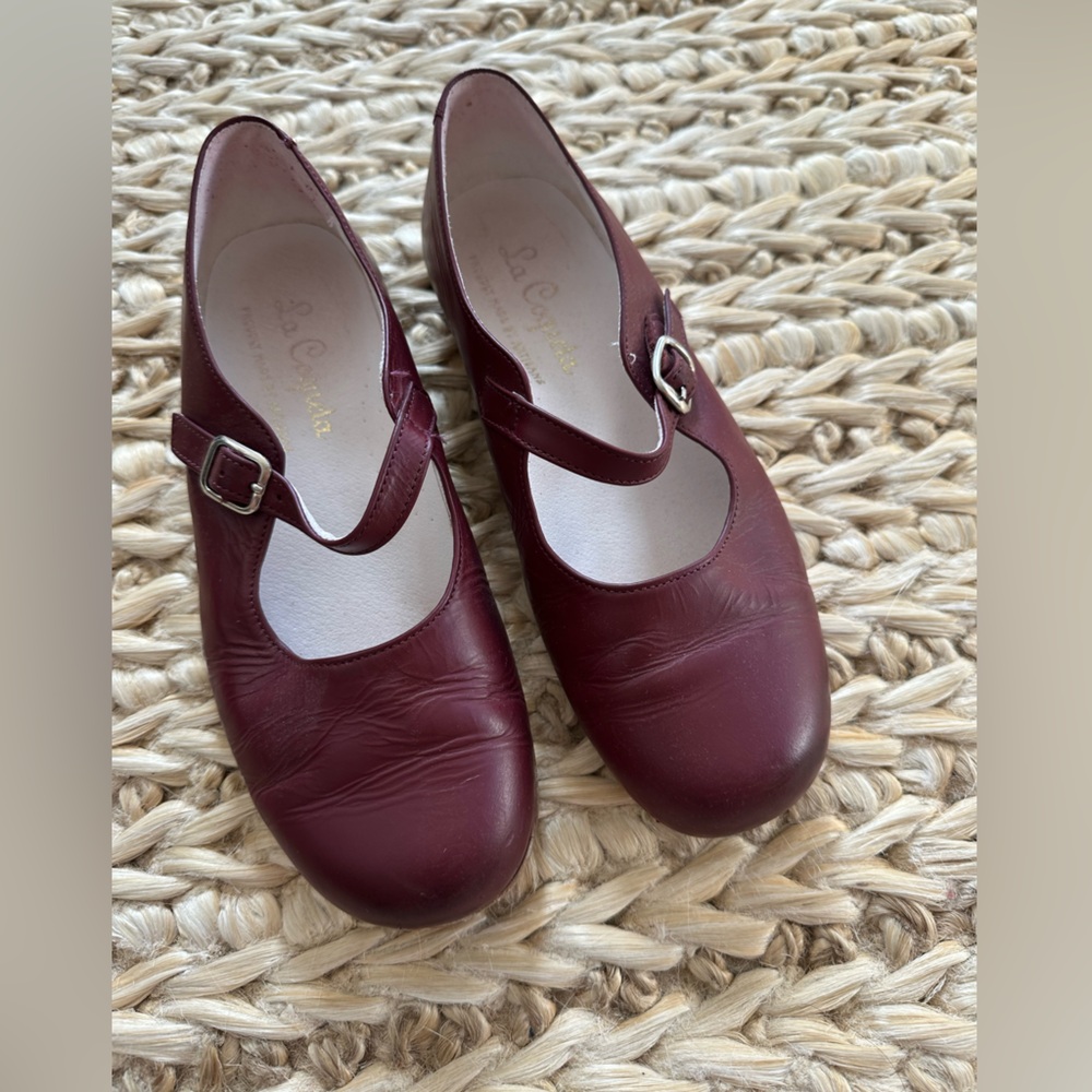 Classic Burgundy Mary Jane Dress Shoes